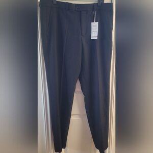 Men's Pacific Perfect Black Dress Pants - Classic Straight Fit